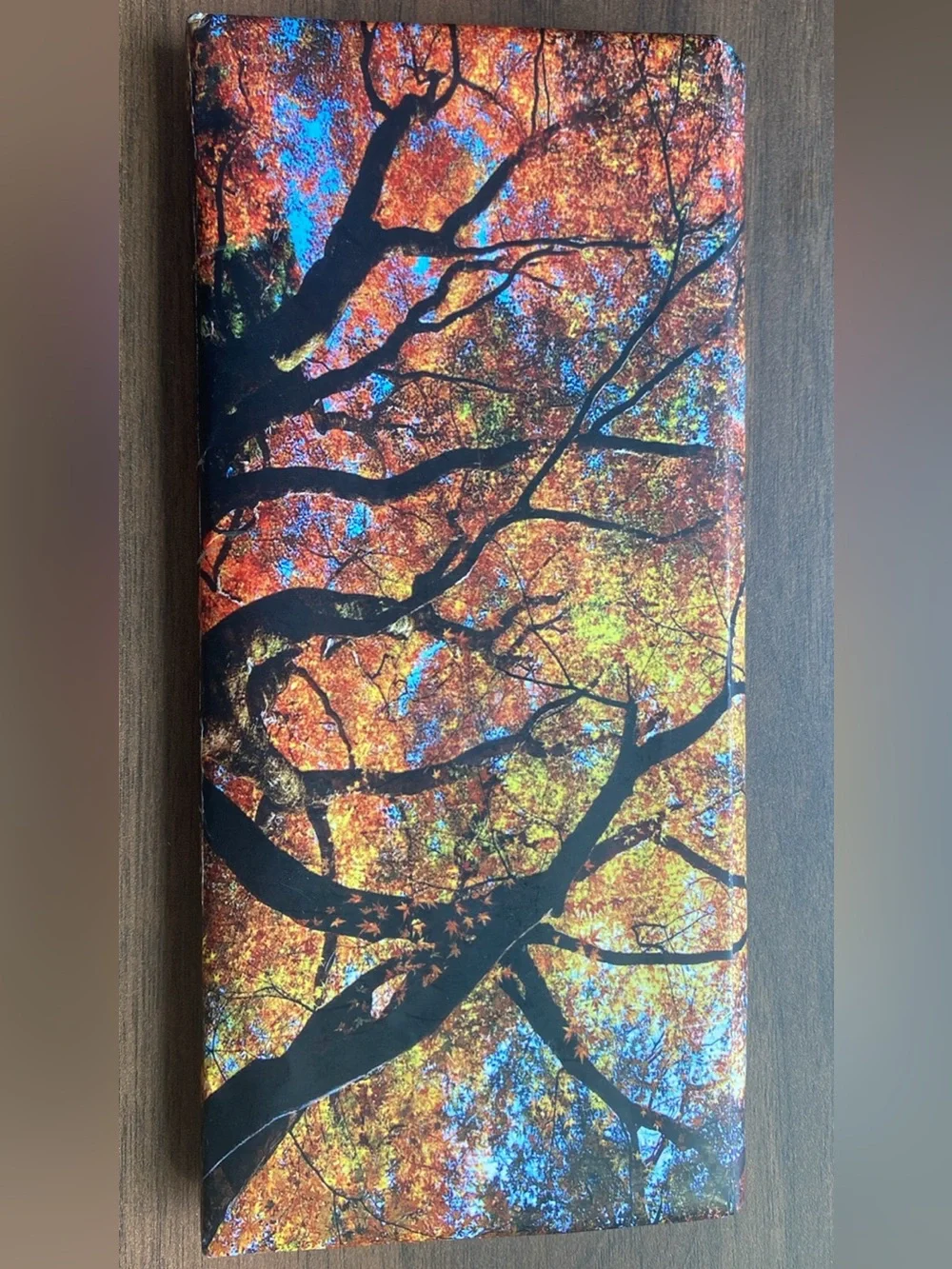 Colorful Autumn Print Wallet
